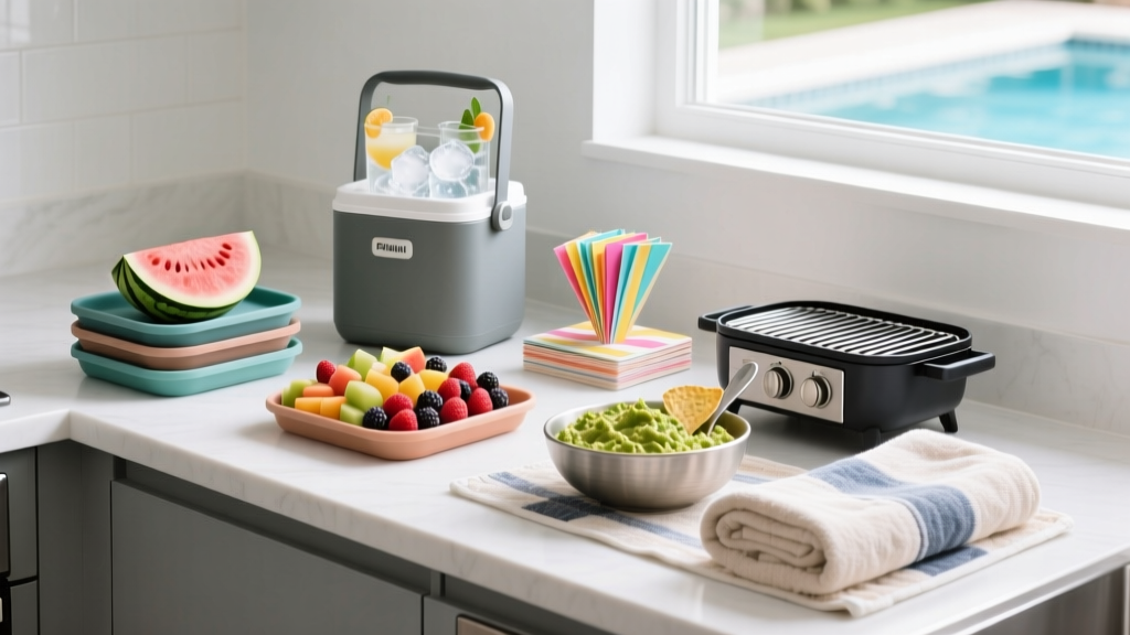 What to Bring to Pool Party Food: The 7-Item No-Stress Checklist That Prevents Last-Minute Panic, Saves $42 on Groceries, and Makes You the Guest Everyone Thanks (Not the One Who Shows Up With Melting Dip)