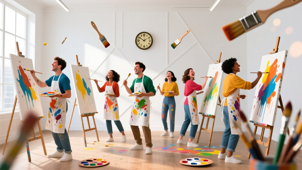 What Is a Paint Party? (And Why 73% of First-Timers Wish They’d Known These 5 Logistics Before Booking One)