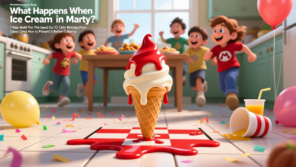 What Happens When the Ice Cream Melts in Mario Party? 7 Real-World Fixes That Saved Our 12-Child Birthday From Chaos (And How to Prevent It Before It Starts)