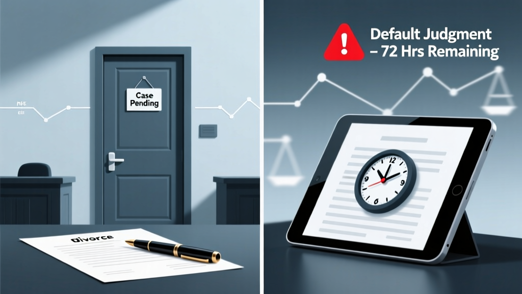What Happens If Neither Party Shows Up for Divorce Court? The Shocking Default Judgment Risks, Timeline Shifts, and 5-Step Emergency Recovery Plan You Can’t Afford to Ignore