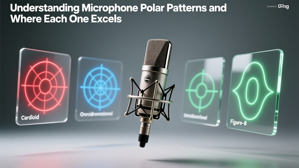 Understanding Microphone Polar Patterns and Where Each One Excels