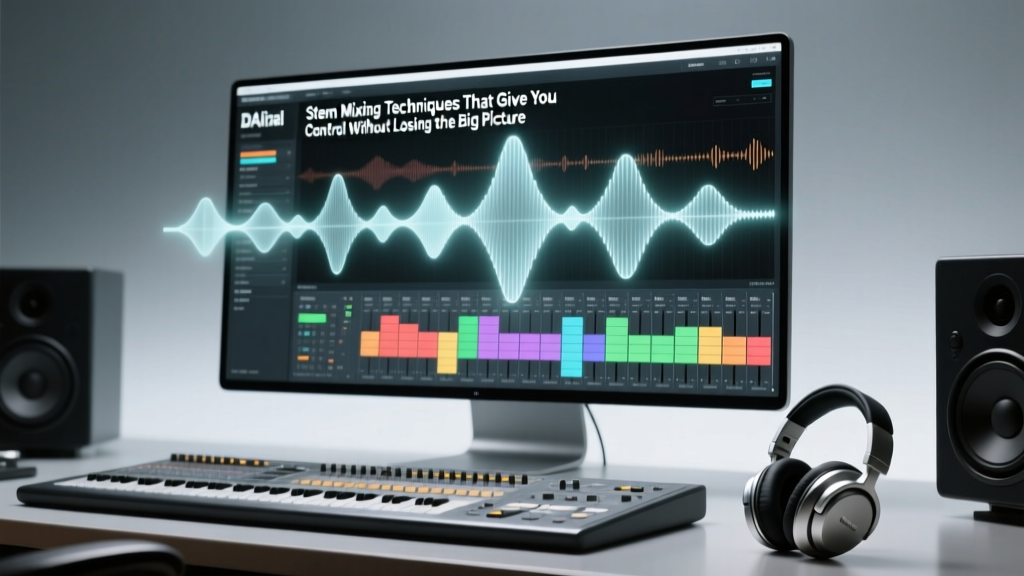 Stem Mixing Techniques That Give You Control Without Losing the Big Picture