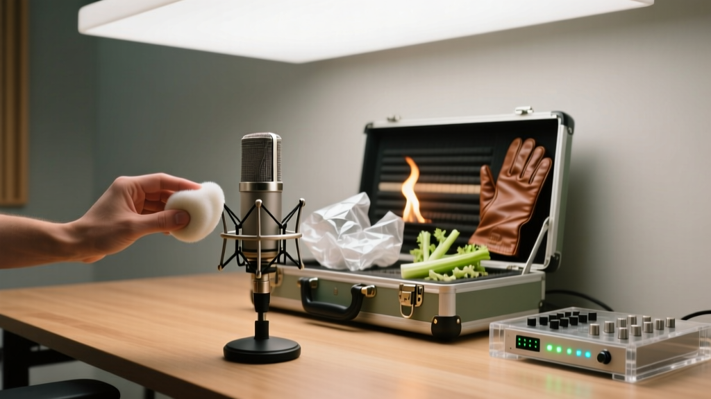 Foley Recording: The Art of Making Fake Sounds Feel Real