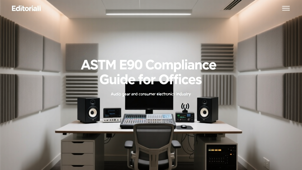 ASTM E90 Compliance Guide for Offices