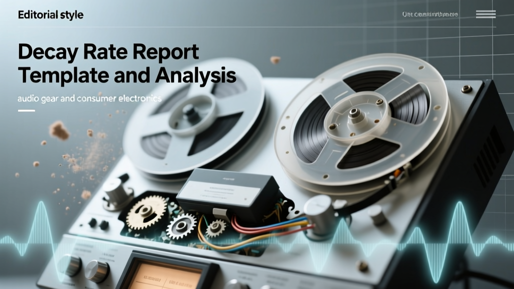 Decay Rate Report Template and Analysis