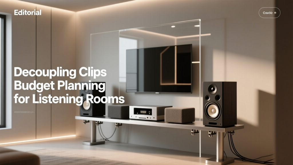 Decoupling Clips Budget Planning for Listening Rooms