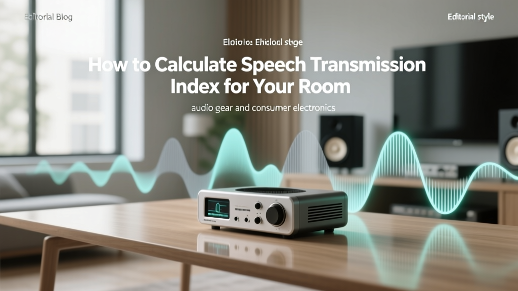 How to Calculate Speech Transmission Index for Your Room