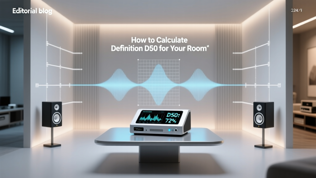 How to Calculate Definition D50 for Your Room