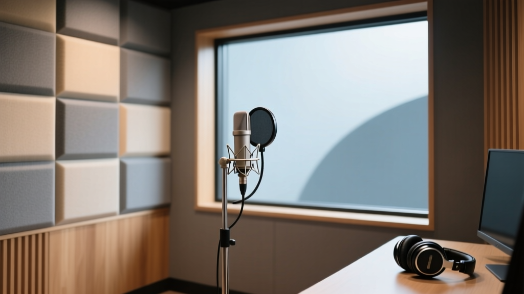 How to Design Recording Studios for Speech Intelligibility