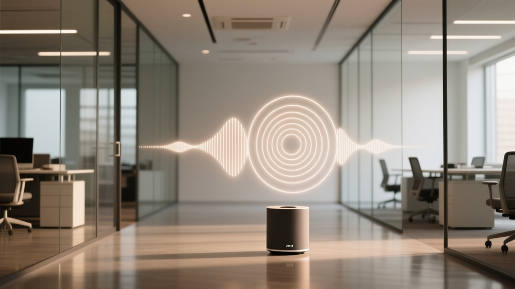 Acoustic Modal Resonance in Open-Plan Offices