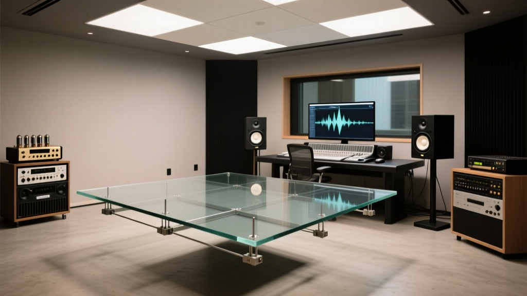 Floating Floor Construction for Recording Studios