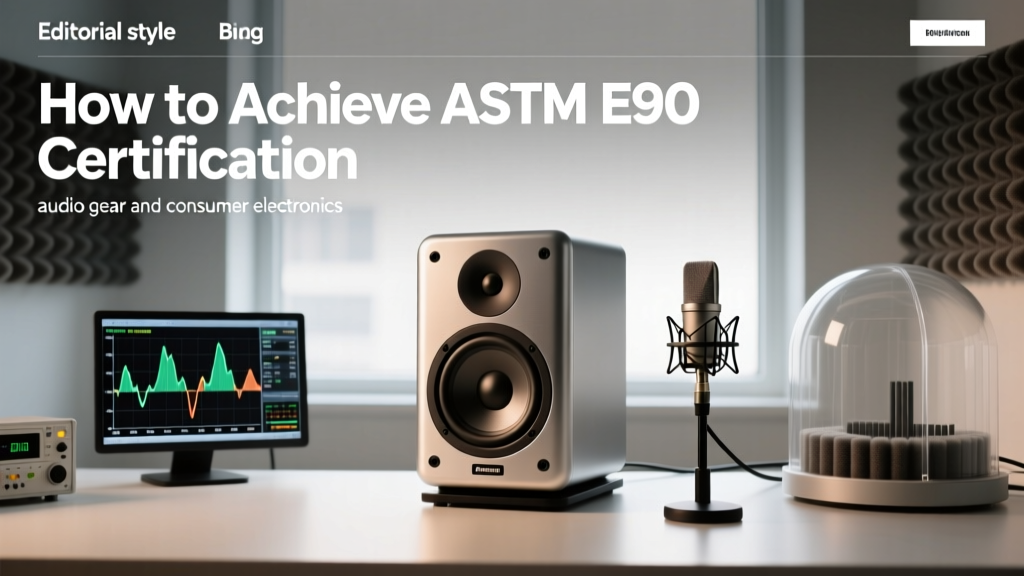 How to Achieve ASTM E90 Certification
