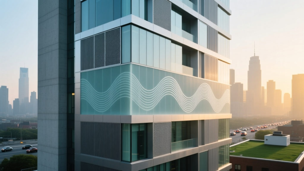 Noise Diffuse Strategies for Urban Buildings