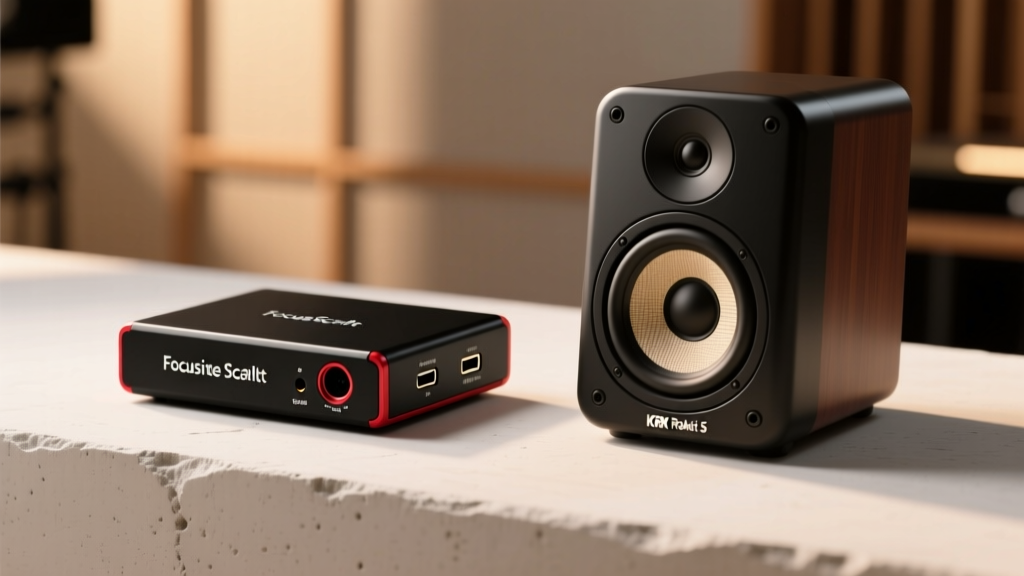 Focusrite Scarlett vs KRK Rokit: Which Should You Choose