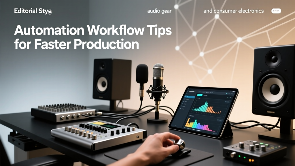 Automation Workflow Tips for Faster Production