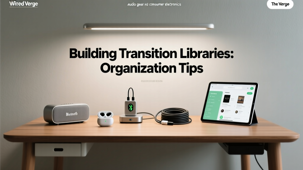 Building Transitions Libraries: Organization Tips