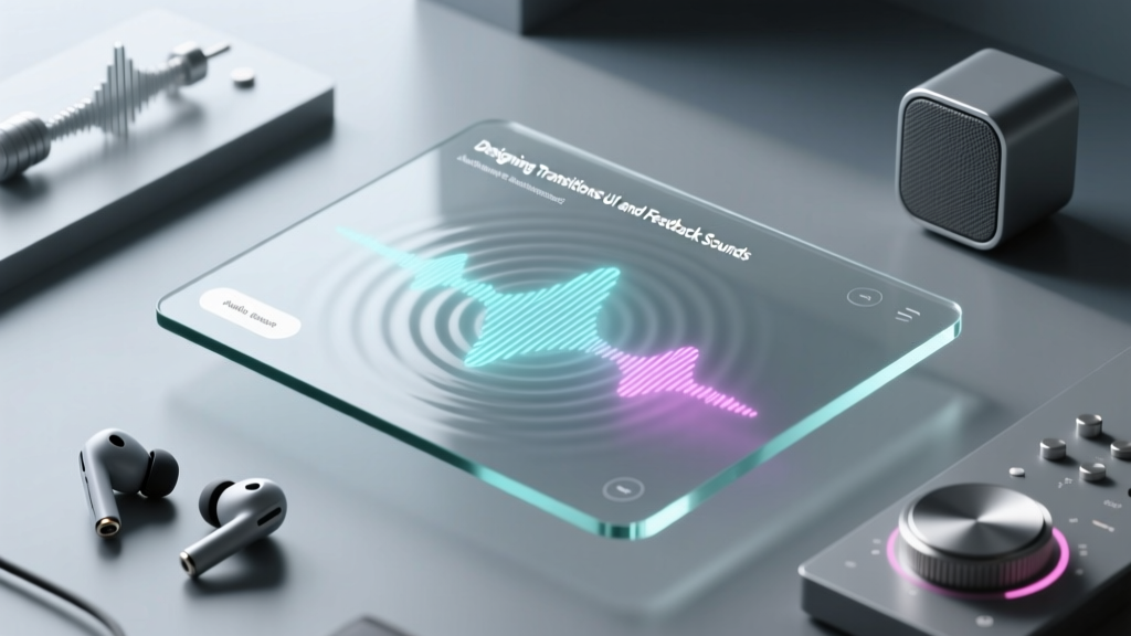 Designing Transitions UI and Feedback Sounds