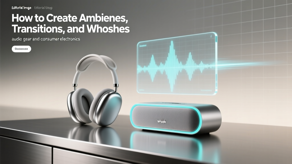 How to Create Ambiences Transitions and Whooshes