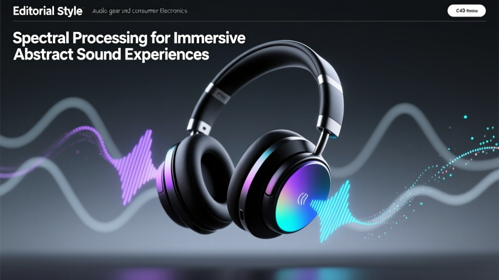 Spectral Processing for Immersive Abstract Sounds Experiences