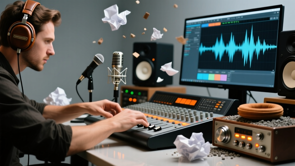 Creating Explosions Foley for Theater
