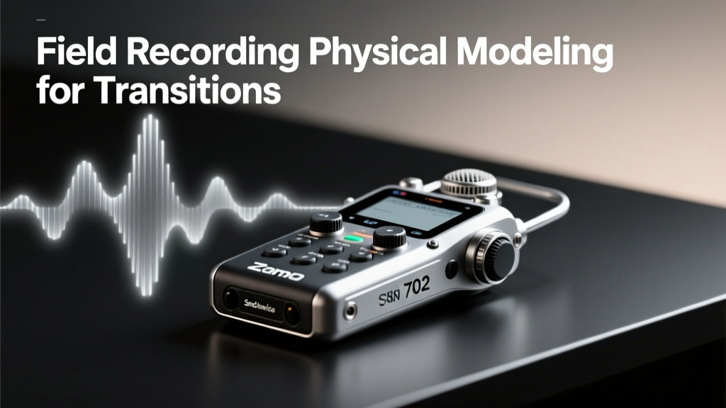 Field Recording Physical Modeling for Transitions
