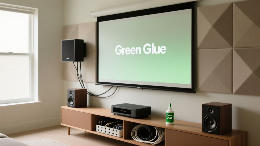 Green Glue Budget Planning for Home Theaters
