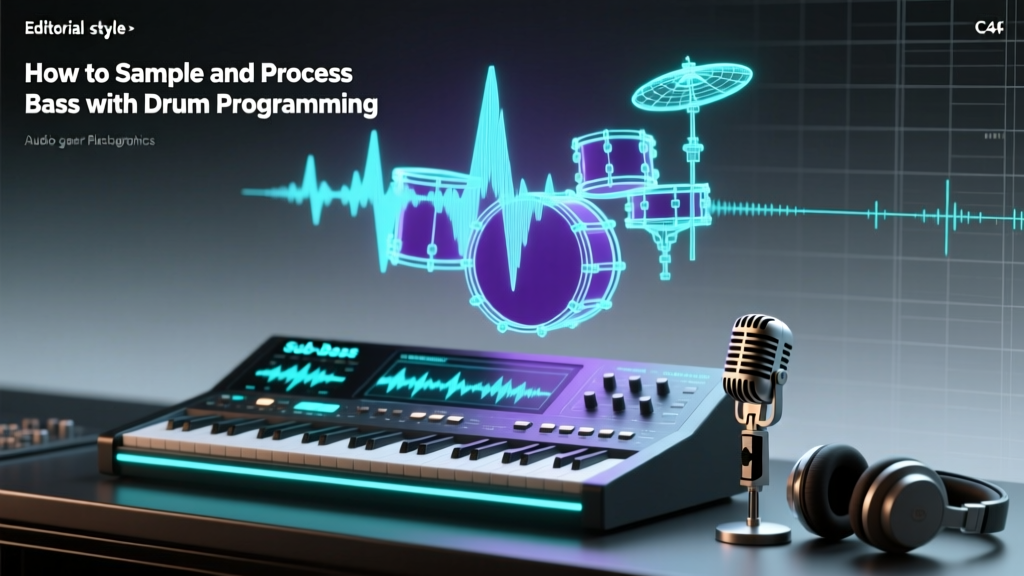 How to Sample and Process Bass with Drum Programming