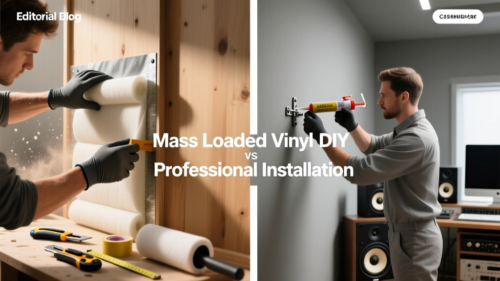 Mass Loaded Vinyl DIY vs Professional Installation
