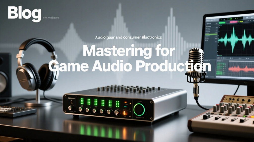 Mastering for Game Audio Production