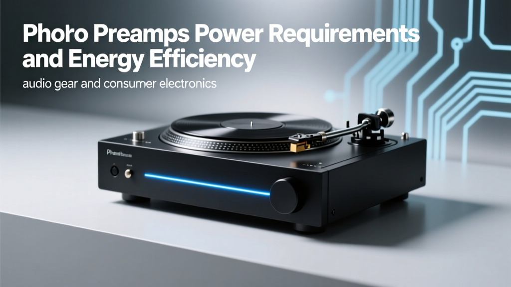 Phono Preamps Power Requirements and Energy Efficiency