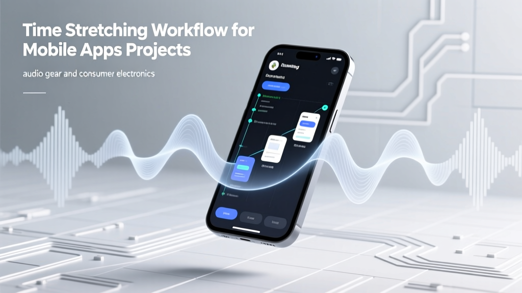 Time Stretching Workflow for Mobile Apps Projects