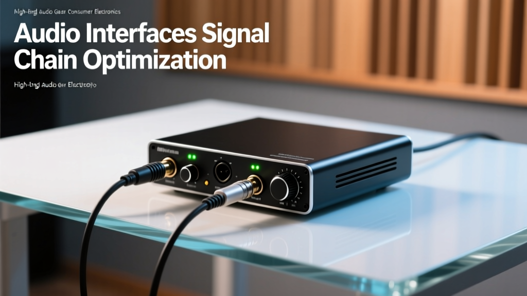 Audio Interfaces Signal Chain Optimization