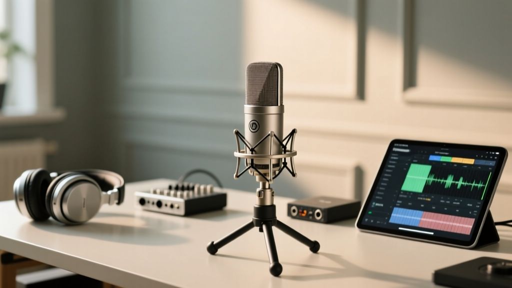 Condenser Microphones Portability Guide for Mobile Studio Monitoring