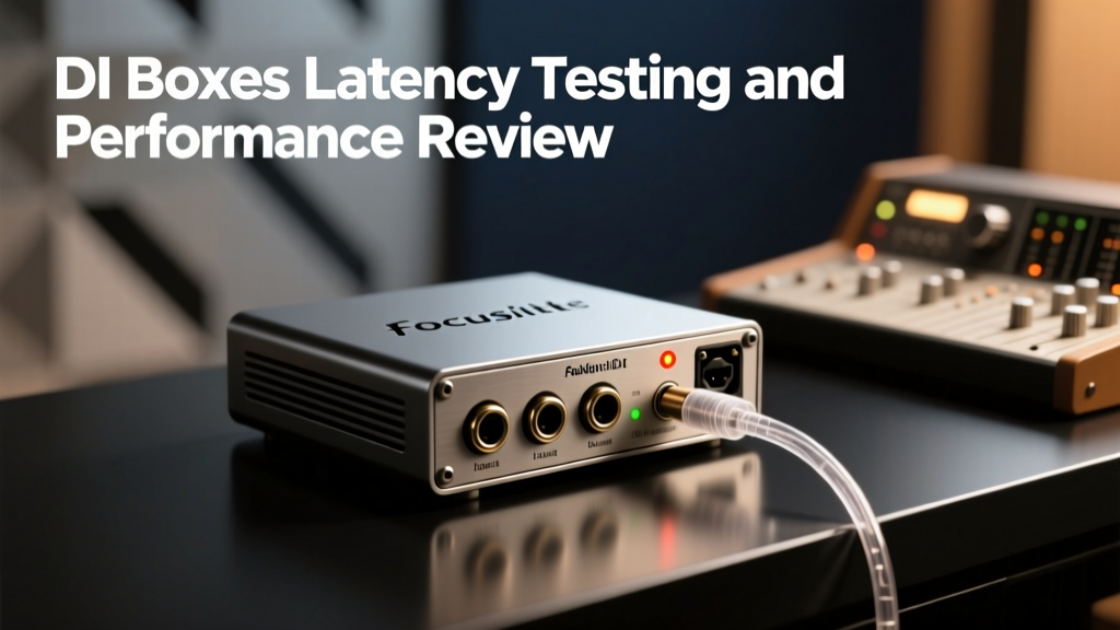 DI Boxes Latency Testing and Performance Review