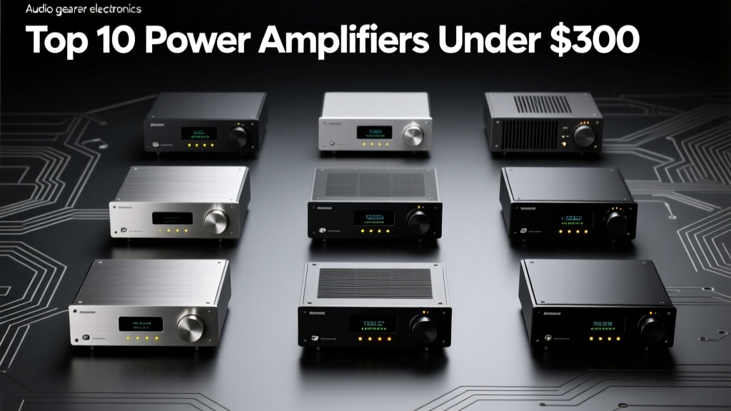 Top 10 Power Amplifiers Under $300