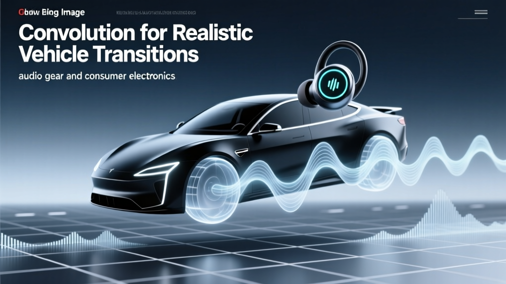 Convolution for Realistic Vehicle Transitions