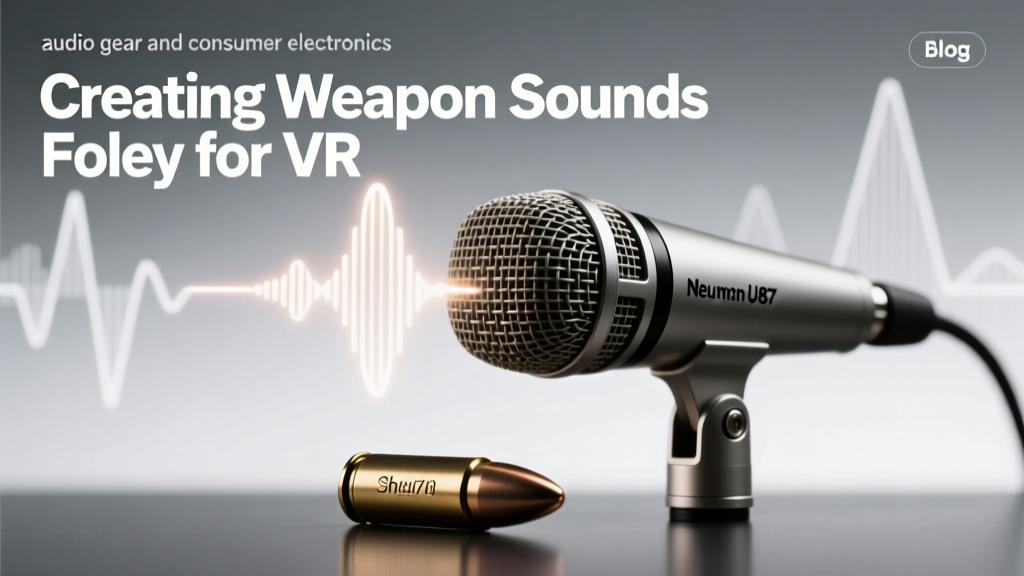 Creating Weapon Sounds Foley for VR