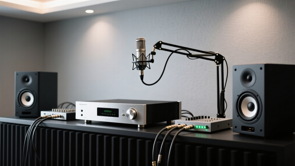 Building a Podcasting Setup Around Power Amplifiers