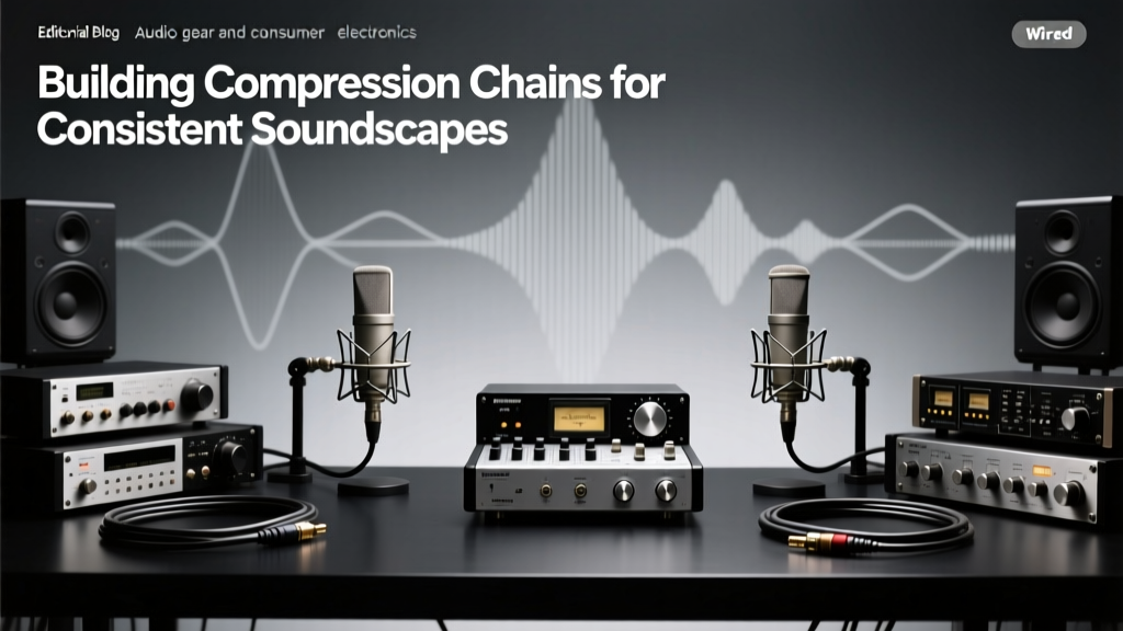 Building Compression Chains for Consistent Soundscapes