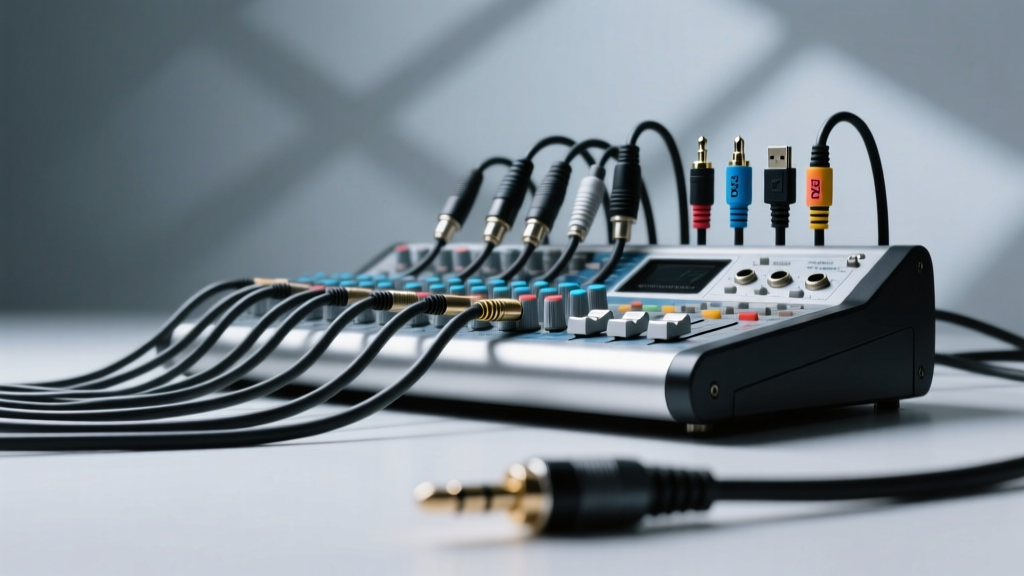 How to Choose Mixing Consoles Cable and Connectors