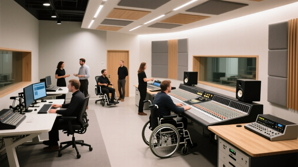 How to Design Recording Studios for Accessibility