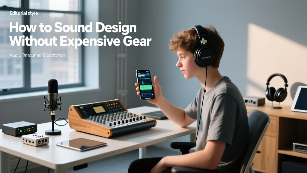 How to Sound Design Without Expensive Gear