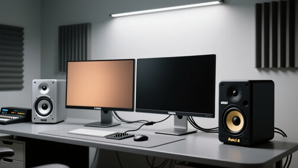 Yamaha HS8 vs KRK Rokit 8 G5: Studio Monitor Showdown