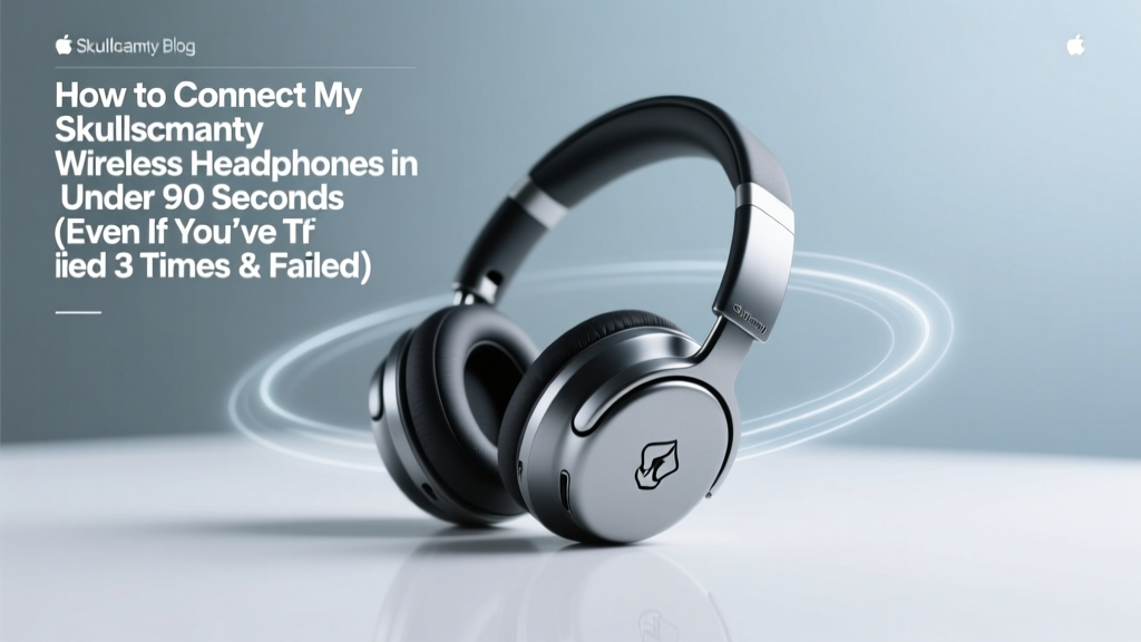 How to Connect My Skullcandy Wireless Headphones in Under 90 Seconds (Even If You’ve Tried 3 Times & Failed — Here’s Why It’s Not Your Fault)