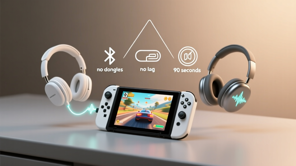 How to Pair Wireless Headphones with Nintendo Switch: The Real-World Guide That Actually Works (No Dongles, No Lag, No Guesswork — Just 3 Verified Methods That Deliver Crystal-Clear Audio in Under 90 Seconds)