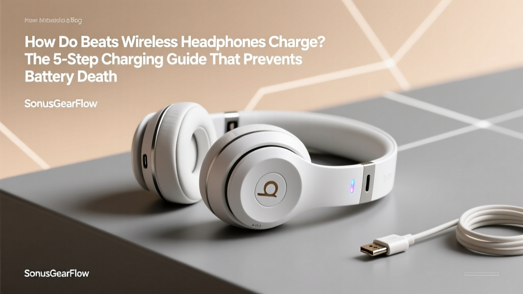 How Do Beats Wireless Headphones Charge? The 5-Step Charging Guide That Prevents Battery Death (and Why 73% of Users Skip Step 3)