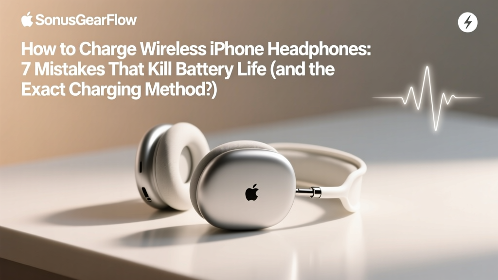 How to Charge Wireless iPhone Headphones: 7 Mistakes That Kill Battery Life (and the Exact Charging Routine Top Audio Engineers Use)