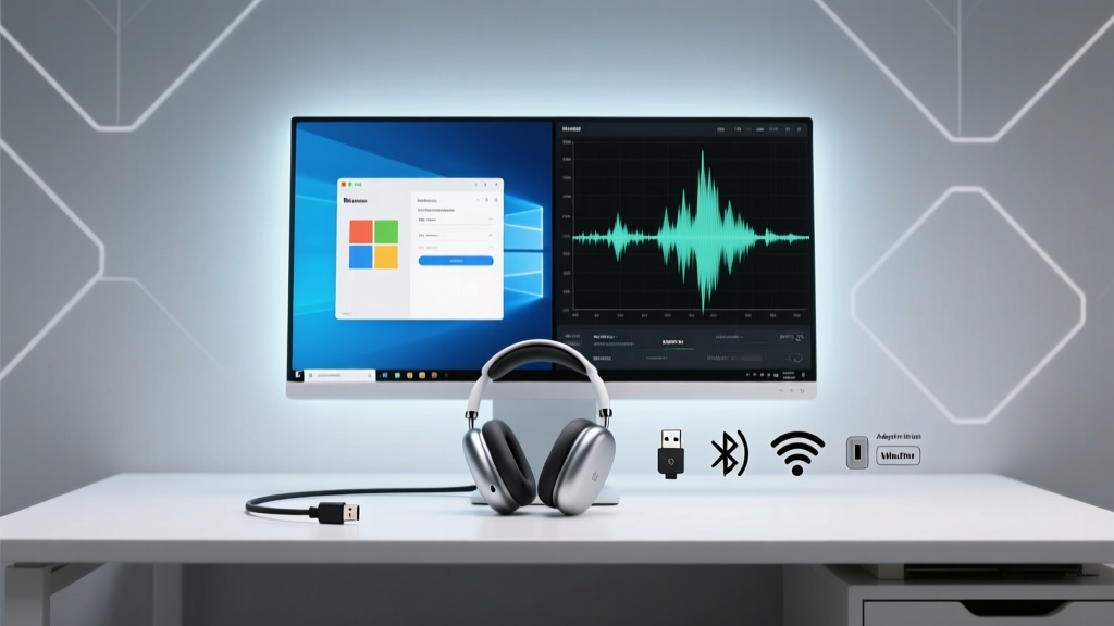 How to Connect Wireless Headphones to a PC Without Bluetooth: 4 Reliable, Low-Latency Methods That Actually Work (No Dongles Required in 2 Cases)