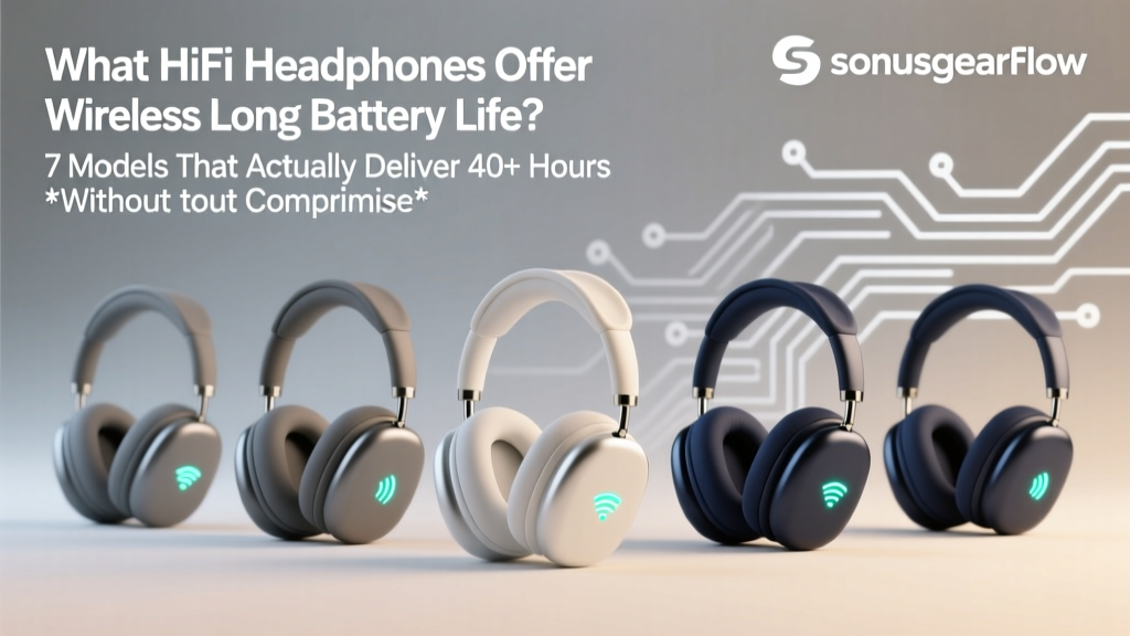 What HiFi Headphones Wireless Long Battery Life? 7 Models That Actually Deliver 40+ Hours *Without* Sacrificing Sound Quality — Tested by an Audio Engineer Who Refuses to Recharge Mid-Album