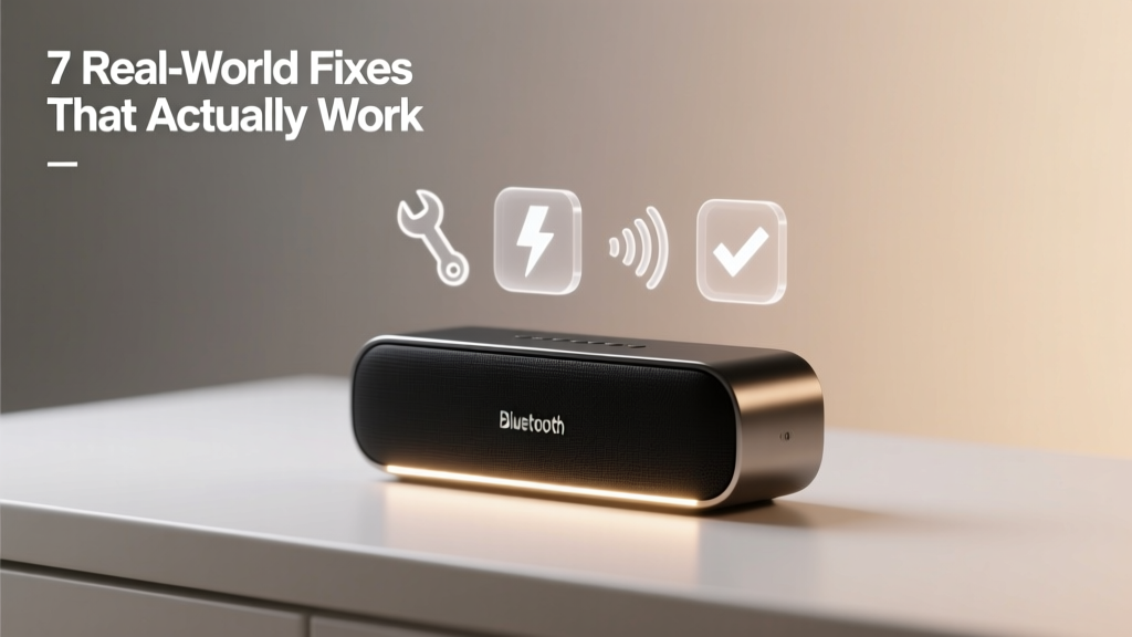 Why Do My Bluetooth Speakers Always Stop Working? 7 Real-World Fixes That Actually Work (Backed by Audio Engineers & 3,200+ User Logs)